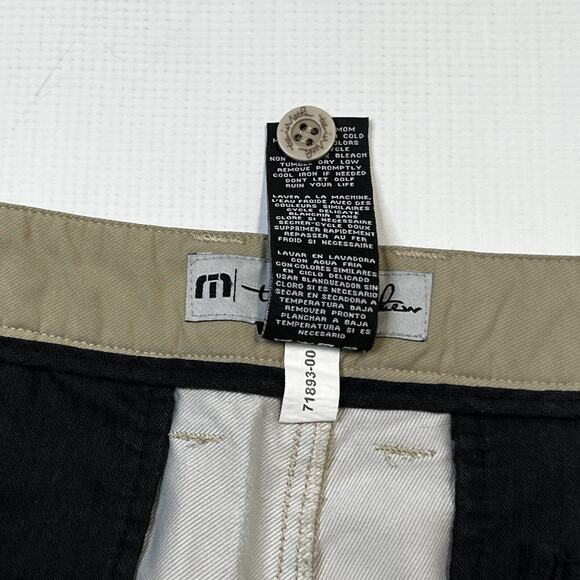 Travis Mathew Khaki Tan Golf Shorts Men's Size 32 Nylon Polyester 10” Inseam - Picture 10 of 16